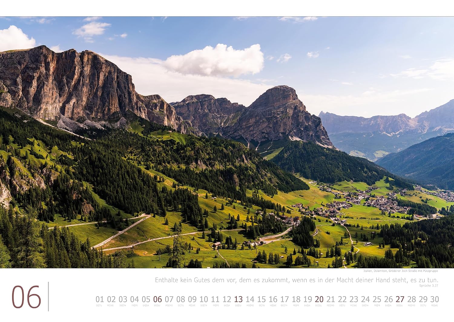 Kalender Alpen Impressionen 2027, Größe 59,4 x 42 cm, Bergfotos im Großformat | 240g Papier starke Seiten | Erlebnis Berge: Große Fotografie aus den Bergen, Berglandschaften in guter Druckqualität – Bild 8