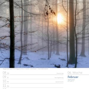 Unser Wald Wochenplaner Kalender 2027: Heimischer Natur-Wochenkalender im Hochformat (25x33 cm) | Mit Kreuzworträtseln, Sudokus & mehr – Bild 11