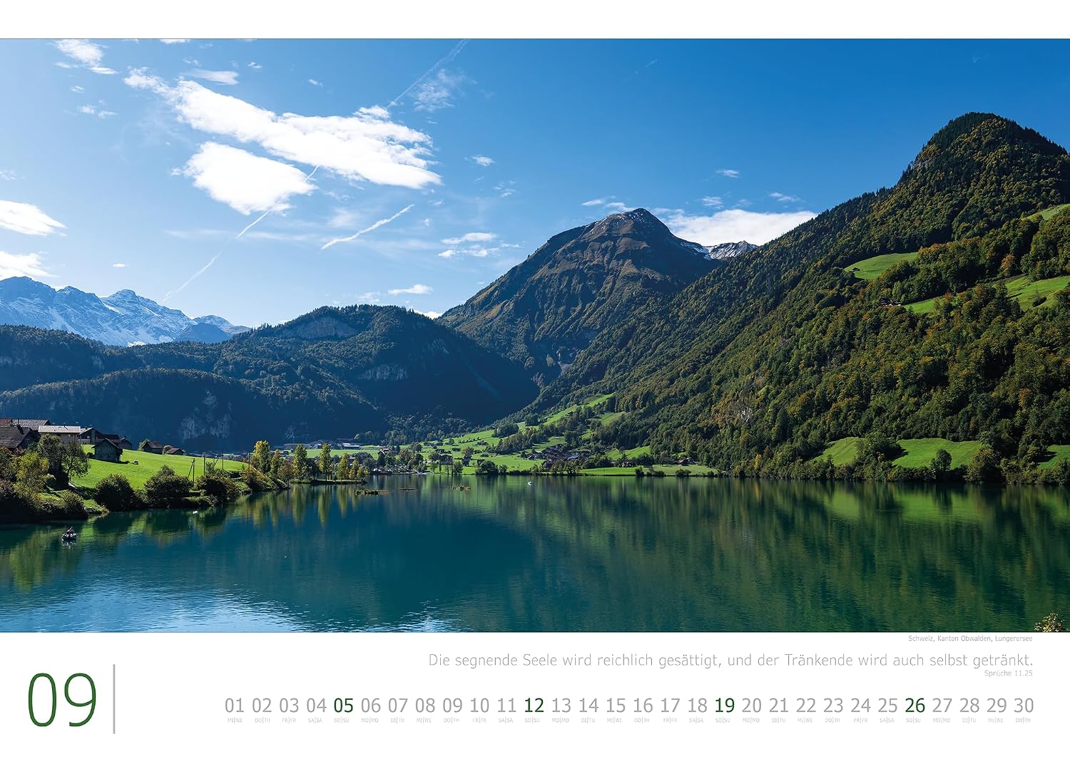 Kalender Alpen Impressionen 2027, Größe 59,4 x 42 cm, Bergfotos im Großformat | 240g Papier starke Seiten | Erlebnis Berge: Große Fotografie aus den Bergen, Berglandschaften in guter Druckqualität – Bild 11