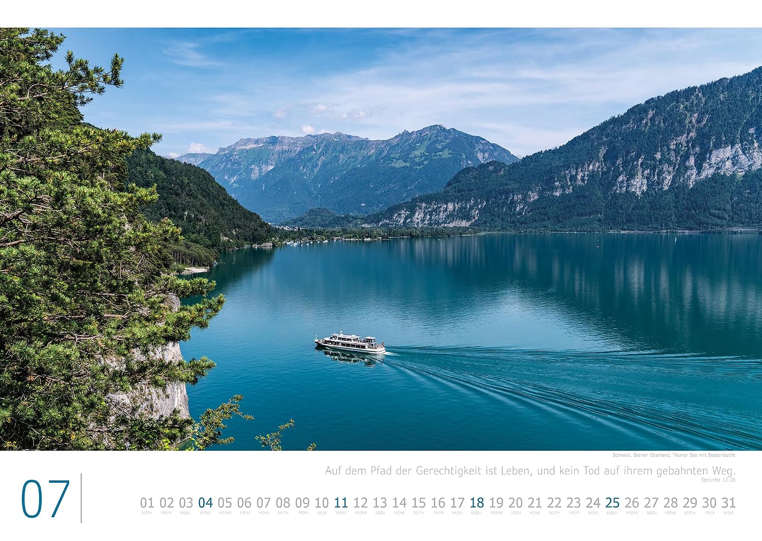Kalender Alpen Impressionen 2027, Größe 59,4 x 42 cm, Bergfotos im Großformat | 240g Papier starke Seiten | Erlebnis Berge: Große Fotografie aus den Bergen, Berglandschaften in guter Druckqualität – Bild 10