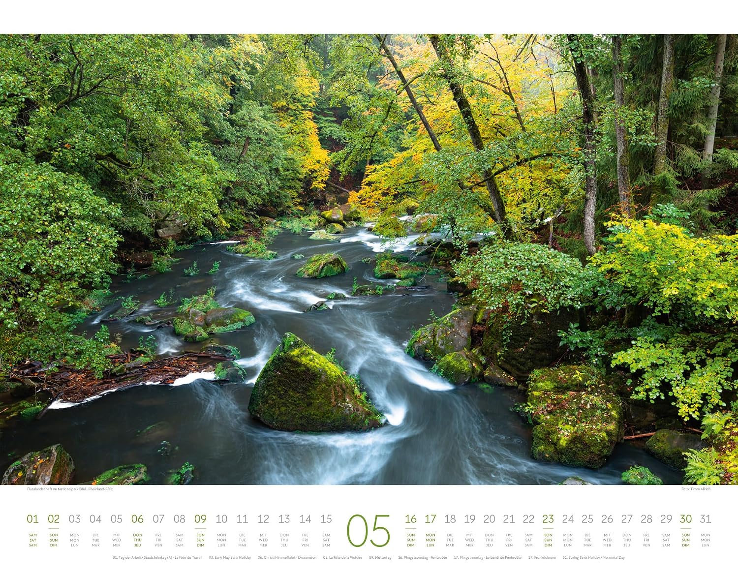 Deutschland Kalender 2027 | Zauberhafte Landschaften | Geschmackvoller Natur-Kalender im großen Querformat (54x42 cm) | Landschaftsfotografie – Bild 6