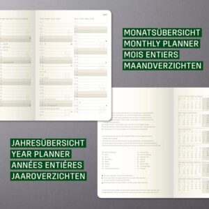 SIGEL Conceptum Monthly Planner 2027 A5 Softcover Black – Bild 5