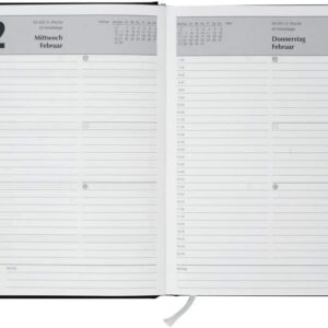 Livepac-Office Book Calendar 2027 / Executive Calendar/Colour: Blue + Glückskuli – Bild 2