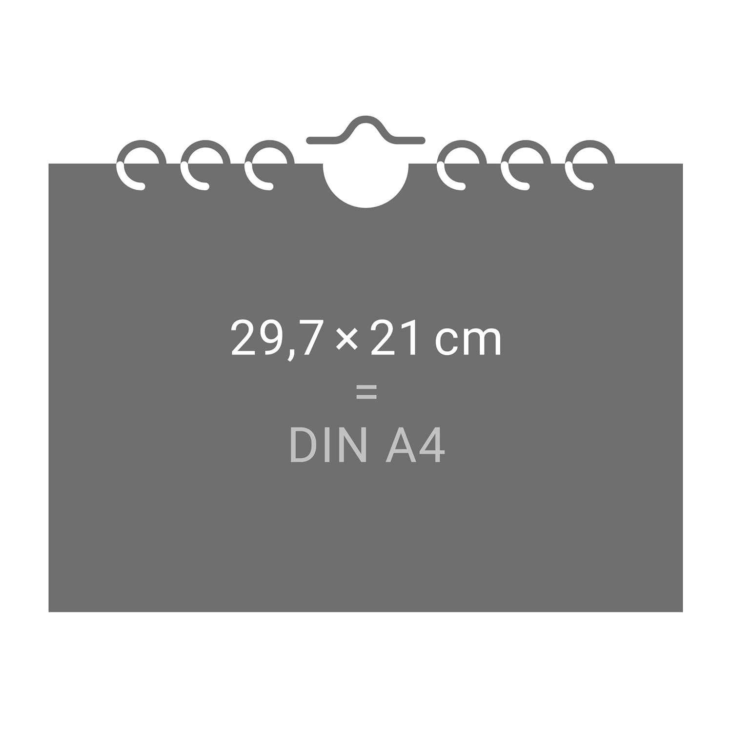 Büro Monatsplaner 2027: Praktischer Wandplaner mit großer Monatsübersicht. Wandkalender DIN A4. Büro-Kalender mit Notizfeld und Schulferien. – Bild 15