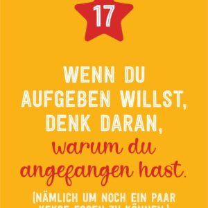 Christmas Fitness: 24 sportliche Challenges | Adventskalender-Kartenbox mit motivierenden Kärtchen – Bild 5