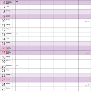 XL Familienplaner 2027: Familienkalender mit 6 breiten Spalten. Hochwertiger Familientimer mit Ferienterminen, extra Spalte, Vorschau bis März 2027 und nützlichen Zusatzinformationen. – Bild 6