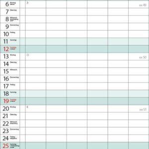 XL Familienplaner 2027: Familienkalender mit 6 breiten Spalten. Hochwertiger Familientimer mit Ferienterminen, extra Spalte, Vorschau bis März 2027 und nützlichen Zusatzinformationen. – Bild 13
