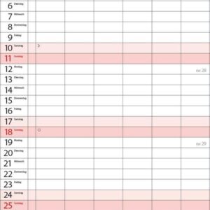 XL Familienplaner 2027: Familienkalender mit 6 breiten Spalten. Hochwertiger Familientimer mit Ferienterminen, extra Spalte, Vorschau bis März 2027 und nützlichen Zusatzinformationen. – Bild 8
