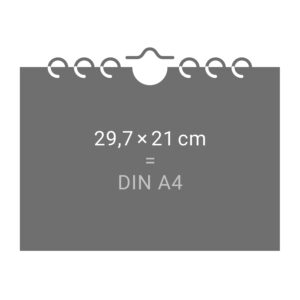 Tafelkalender A4 2027: Praktischer Jahresplaner für den Schreibtisch oder an der Wand. Terminkalender mit Vorder- und Rückseite. Jahreskalender zum Eintragen. – Bild 4