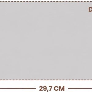 Blackboard calendar A4 one-sided 2027 – Bild 4
