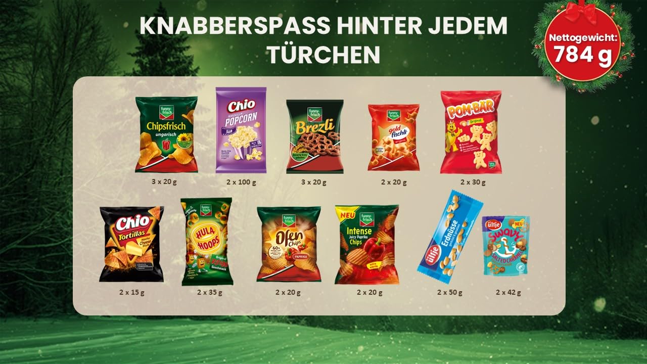 Intersnack Advent Calendar 2026 784 g – Bild 2