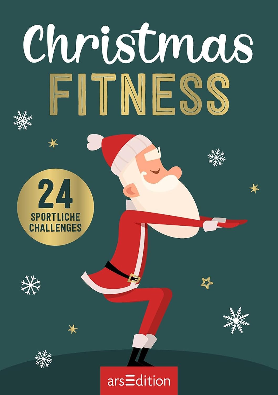 Christmas Fitness: 24 sportliche Challenges | Adventskalender-Kartenbox mit motivierenden Kärtchen – Bild 7
