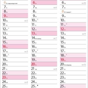 XL Familienplaner 2027: Familienkalender mit 6 breiten Spalten. Hochwertiger Familientimer mit Ferienterminen, extra Spalte, Vorschau bis März 2027 und nützlichen Zusatzinformationen. – Bild 14