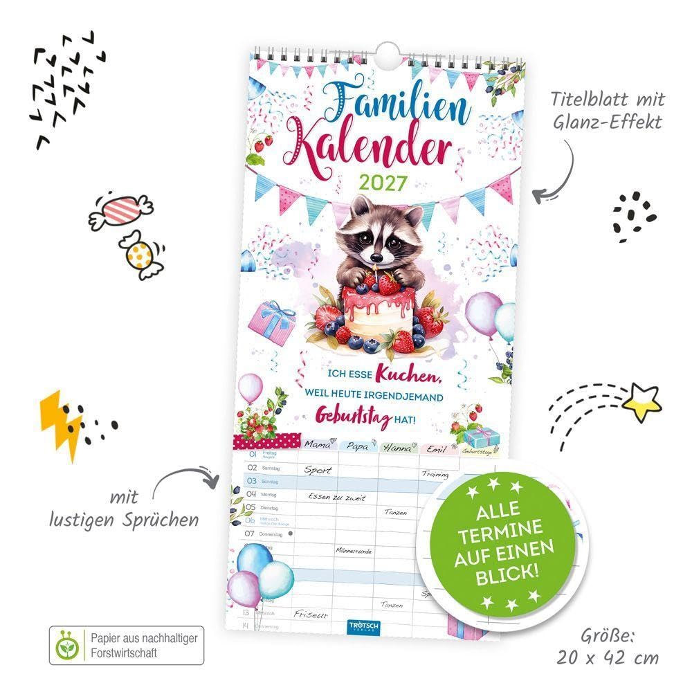 Trötsch Familienkalender Spruchreif 2027: Wandkalender – Bild 5