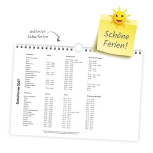 Trötsch Monatsterminer Monatsterminkalender 2027 mit Wire-O-Bindung – Bild 4