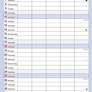Uli Stein Familienkalender 2027: Familienplaner mit 5 Spalten: Großer Wandkalender im Hochformat mit Spiralbindung (Uli Stein Kalender 2027) – Bild 7
