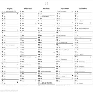 Black&White Tafelkalender A4 2027: Beidseitig bedruckter Jahresplaner im minimalistischen Schwarzweiß-Design. Praktischer Überblick über alle Termine im Format 29,7 x 21 cm – Bild 2