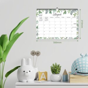 Alternative view of Calendar 2027 Wall Calendar A4 Monthly Calendar Year Planner Monthly Planner Monthly Overview for Two 2027 for the Whole Year with Holidays, Family Planner School Holidays Wall Calendar Family