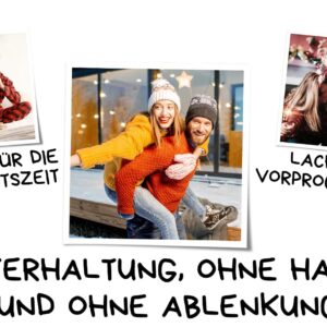 Adventskalender für Paare - Das Duell-Buch: 24 lustige Spiele und Challenges inkl. 24 besondere Gutscheine für eine spannende Adventszeit und ein unvergessliches Weihnachten! (Duellbücher) – Bild 3