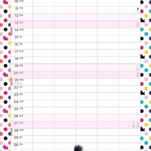 Minions Familienplaner 2027: Familienkalender mit 5 Spalten. Wandkalender mit Schulferien und Stundenplänen. – Bild 7