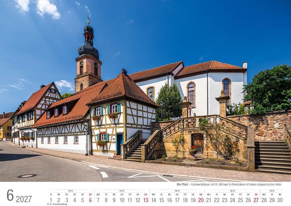 Die Pfalz 2027 Bildkalender A4 quer, spiralgebunden – Bild 7
