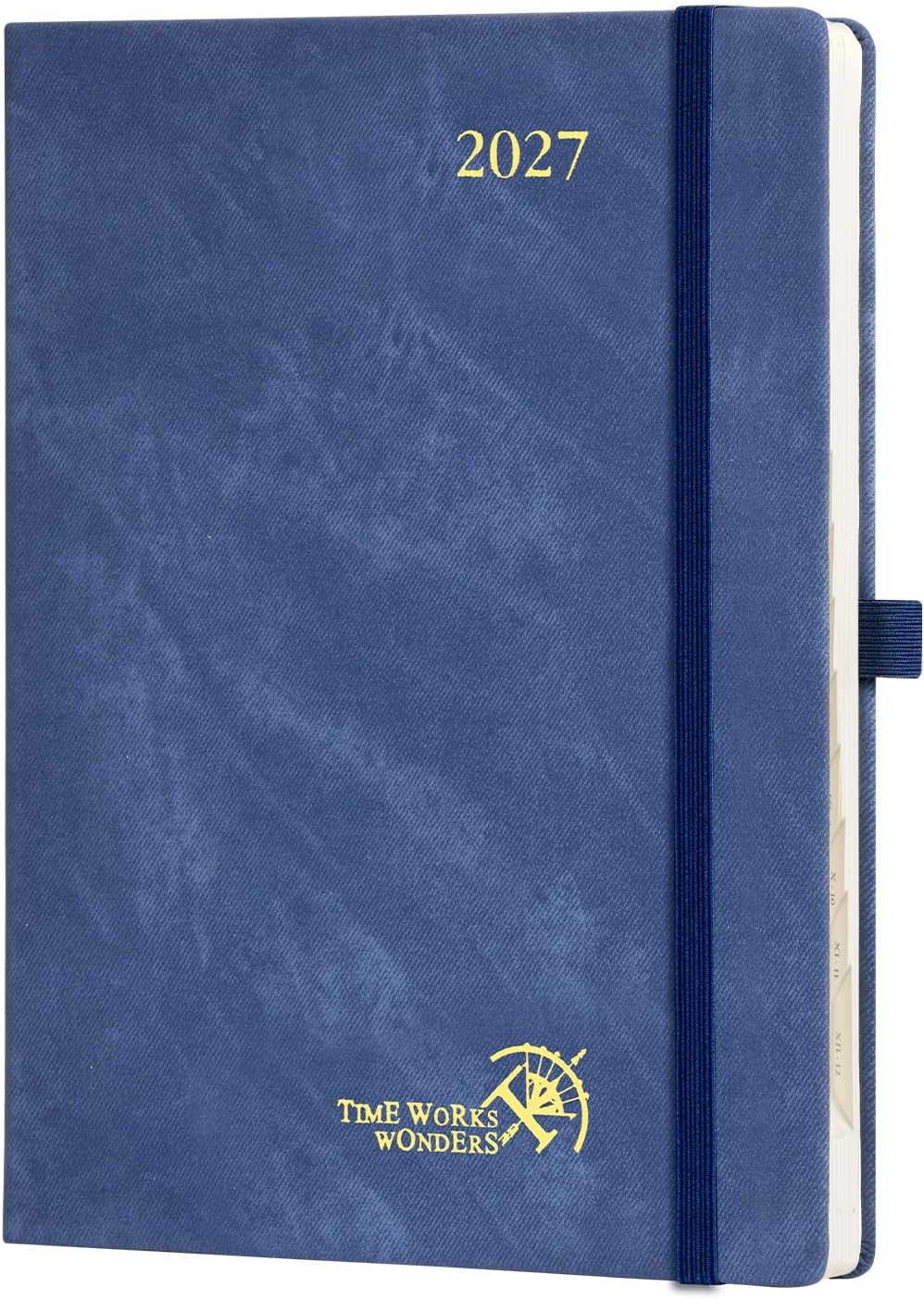 POPRUN Calendar 2027 Weekly Planner with Notes Approx. A5 (21.8 x 16.4 cm