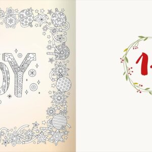 Diamond Adventskalender: Ausmalen & Stickern – 24 wunderschöne Motive mit Diamond Dots | 24 zauberhafte Adventsmotive zum Heraustrennen und Gestalten ... (Malprodukte für Erwachsene) – Bild 3
