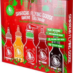FLYING GOOSE Advent Calendar, Exclusive Gift for Foodies & Sauce Fans