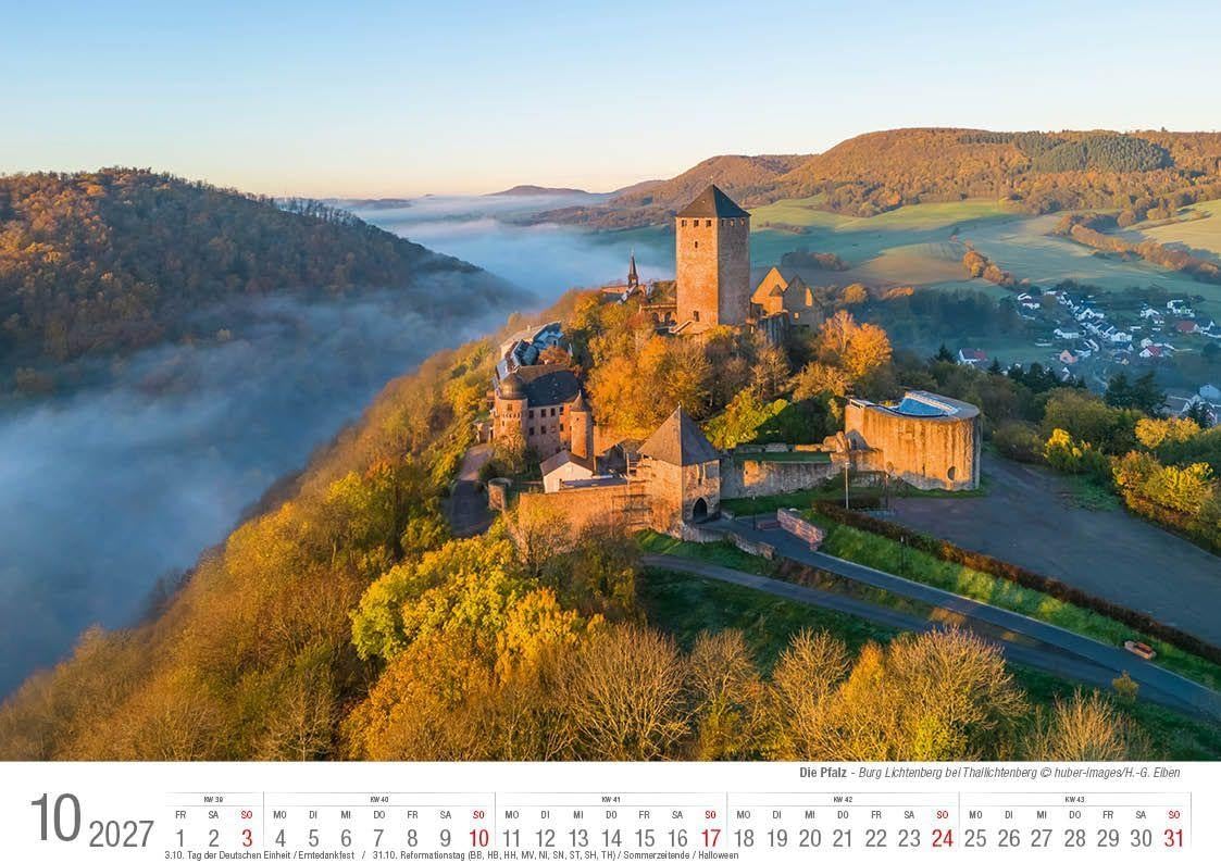Die Pfalz 2027 Bildkalender A4 quer, spiralgebunden – Bild 11