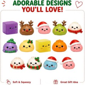 Squishy Advent Calendar 2026-12 Days Dumpling Squishy Christmas Calendar – Bild 6