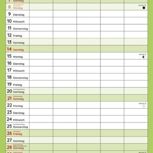 Uli Stein Familienkalender 2027: Familienplaner mit 5 Spalten: Großer Wandkalender im Hochformat mit Spiralbindung (Uli Stein Kalender 2027) – Bild 6