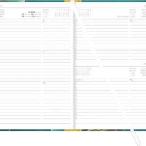 Alternative view of Buchkalender Style Ginkgo 2027: Tagesplaner mit Zeiteinteilung, Leseband, Notizbereich & Monatsübersicht, für Beruf, Schule & Alltag