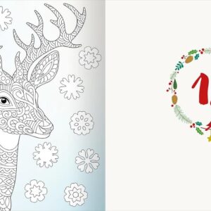 Diamond Adventskalender: Ausmalen & Stickern – 24 wunderschöne Motive mit Diamond Dots | 24 zauberhafte Adventsmotive zum Heraustrennen und Gestalten ... (Malprodukte für Erwachsene) – Bild 2