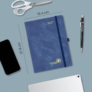 Alternative view of POPRUN Calendar 2027 Weekly Planner with Notes Approx. A5 (21.8 x 16.4 cm
