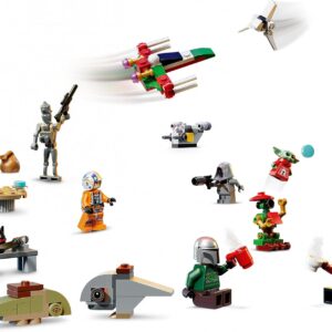 LEGO Star Wars 75456 Advent Calendar 2026 - Pre-Christmas Gift Toy for Boys from 6 Years - 24 Surprises with 4 Mini Figures, IG-11 Droid & Grogu Figure - Gift for The Mandalorian Fans – Bild 4