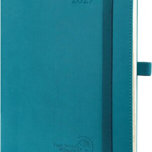 POPRUN Calendar 2027 Weekly Planner Vertical Approx. A5 (21.8 x 16.4 cm
