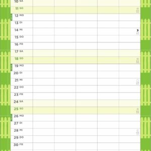 Minions Familienplaner 2027: Familienkalender mit 5 Spalten. Wandkalender mit Schulferien und Stundenplänen. – Bild 5