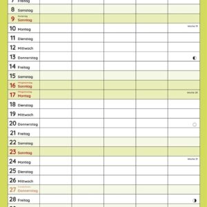Uli Stein Familienkalender 2027: Familienplaner mit 5 Spalten: Großer Wandkalender im Hochformat mit Spiralbindung (Uli Stein Kalender 2027) – Bild 8