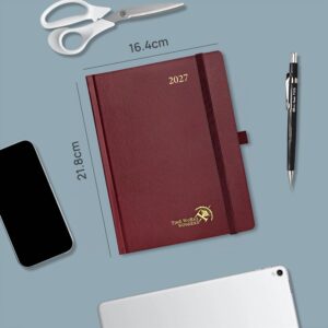 Alternative view of POPRUN Calendar 2027 Weekly Planner Approx. A5 (21.8 x 16.4 cm) Hardcover