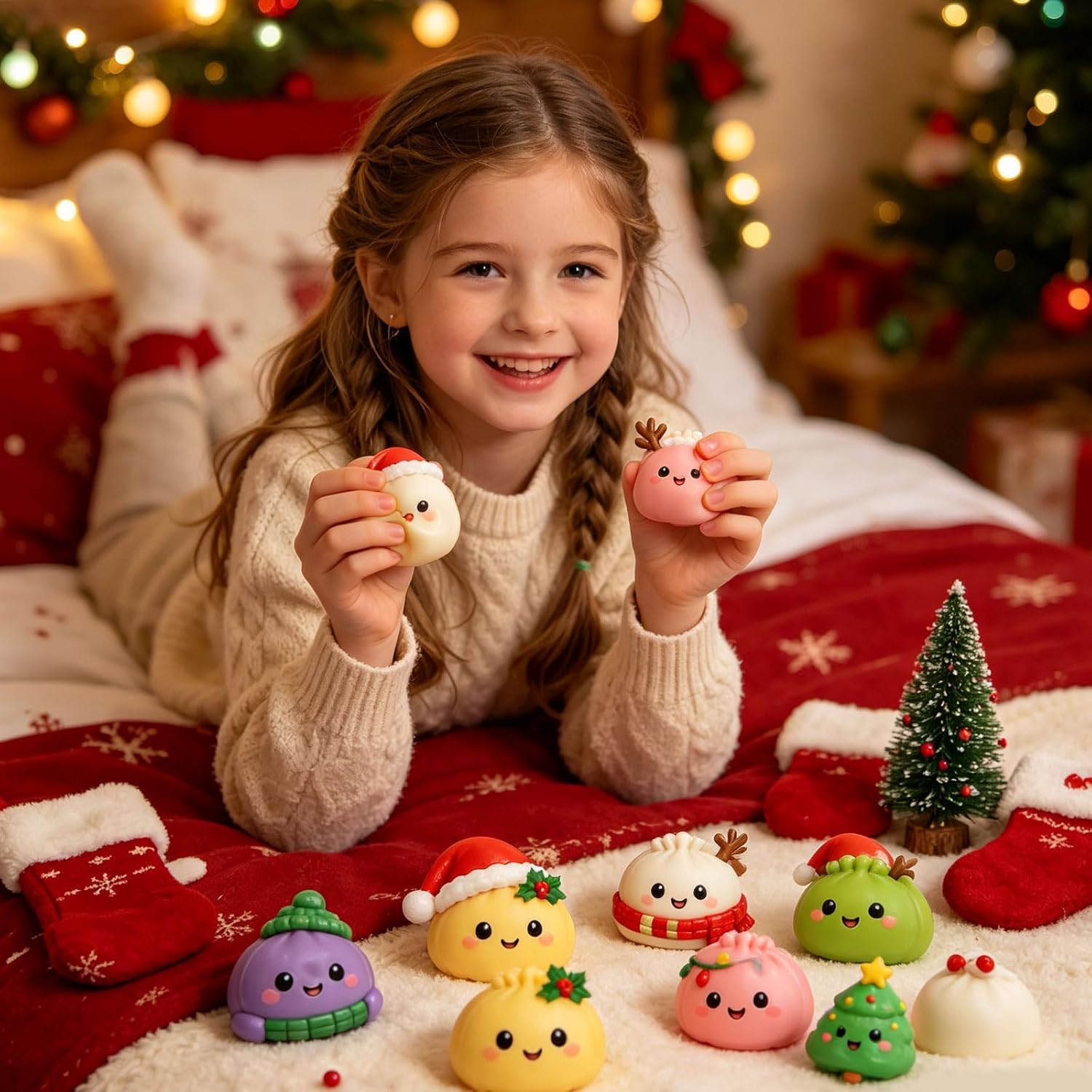 Squishy Christmas Advent Calendar 2026 Squeeze Toy Calendar (A) – Bild 8