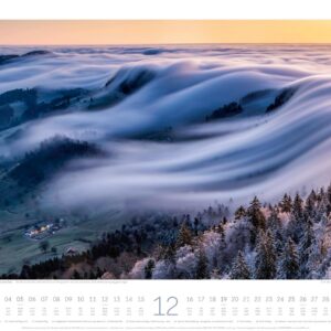 Naturkräfte Kalender 2027 | Wetterphänomene und Naturgewalten | Spektakuläre Wetterfotografie im großen Querformat (54x42 cm) | Wetterkalender – Bild 13