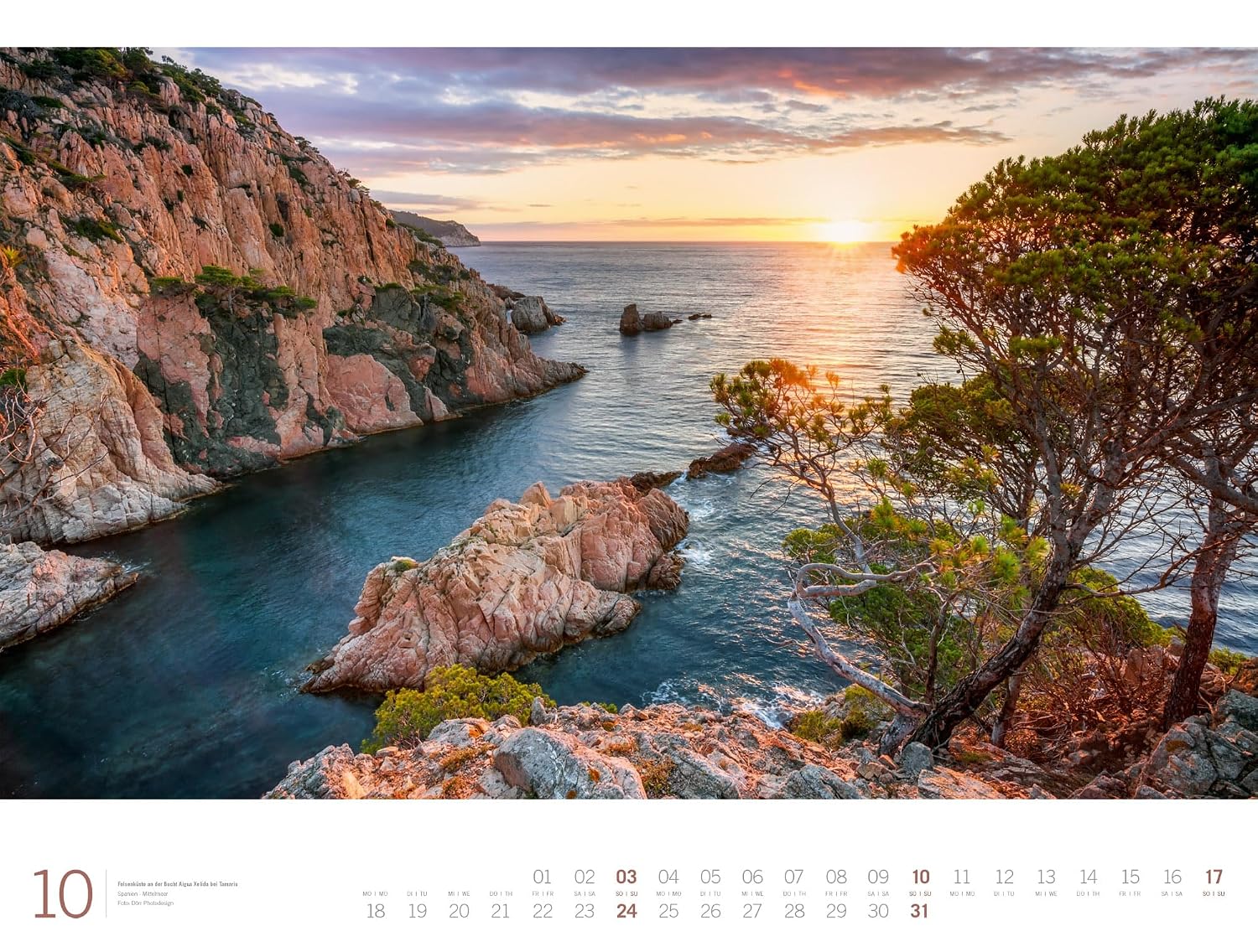 Meer Gallery Kalender 2027 | Außergewöhnlicher Meeres-Kalender im großen Querformat (66x50 cm) | Küste und Strand im Großformat – Bild 11
