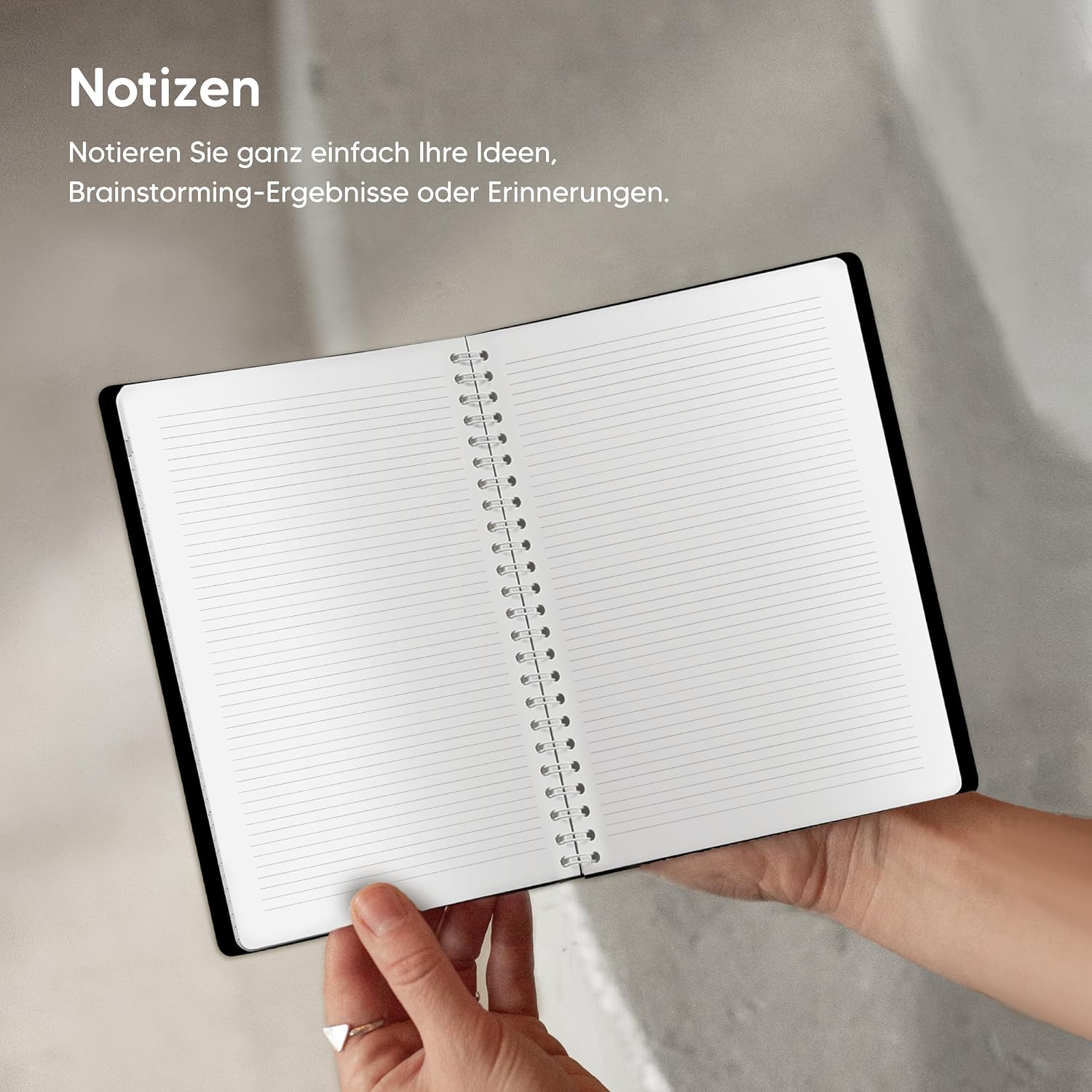 Smart Panda 2027 A5 Diary - Calendar, 30 Minute Time, Book Calendar – Bild 7