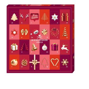 Niederegger Glamour Mini Advent Calendar 1 x 168 g