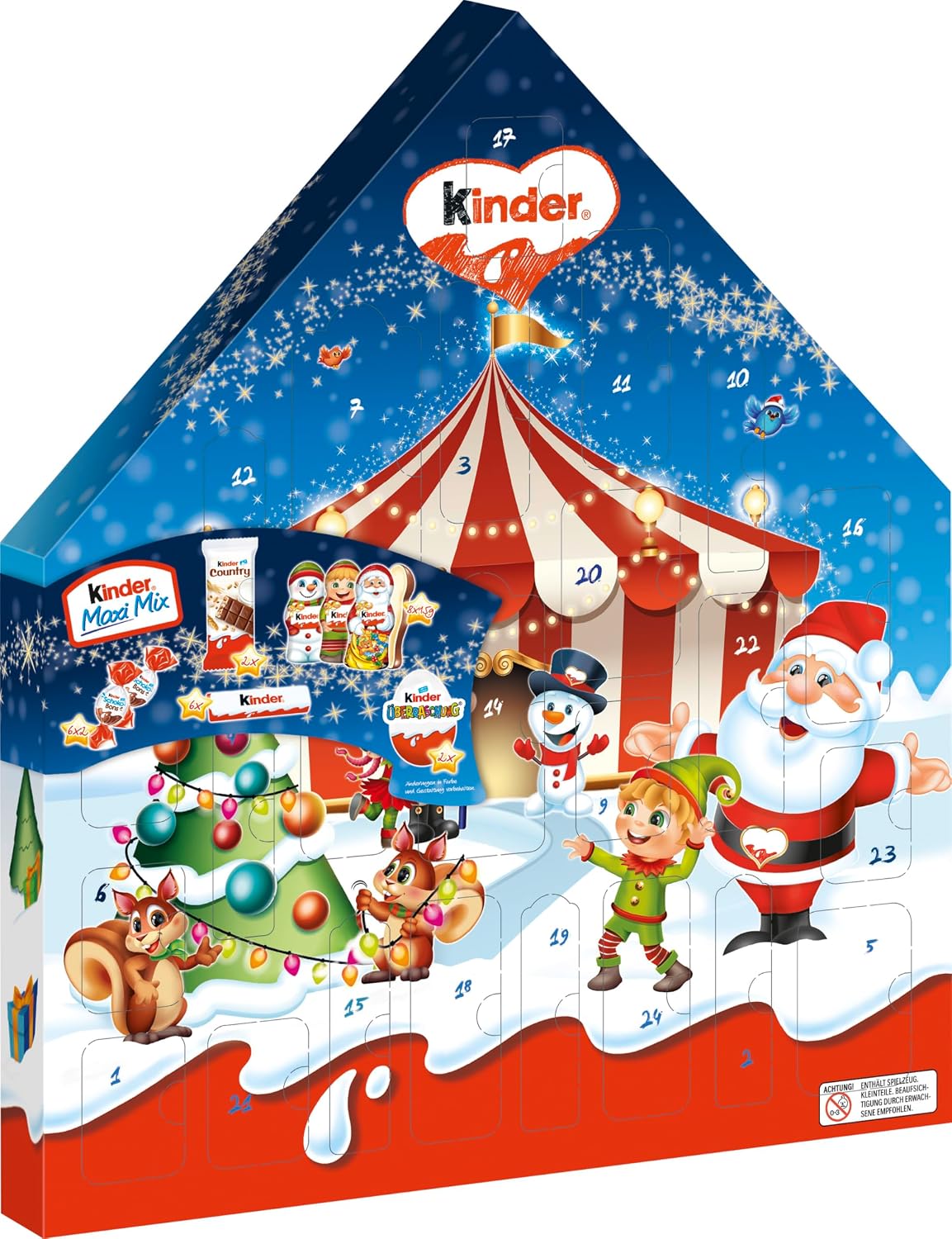 Kinder Maxi Mix Advent Calendar 2026, with 8 Hollow Figures & Chocolate – Bild 5
