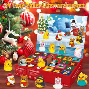 Ducks Advent Calendar 2026 Children - 24 Days Christmas Calendar – Bild 2