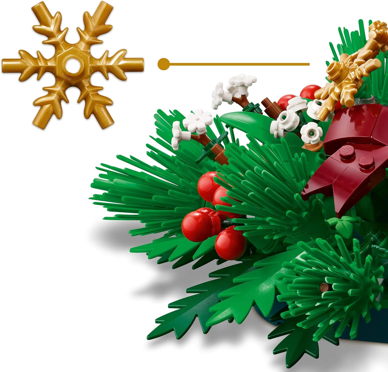 LEGO 40743 Christmas Arrangement – Bild 2