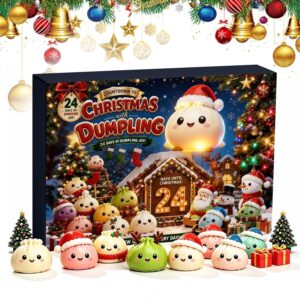 Alternative view of Squishy Advent Calendar 2026, Dumpling Squishy Christmas Calendar, B