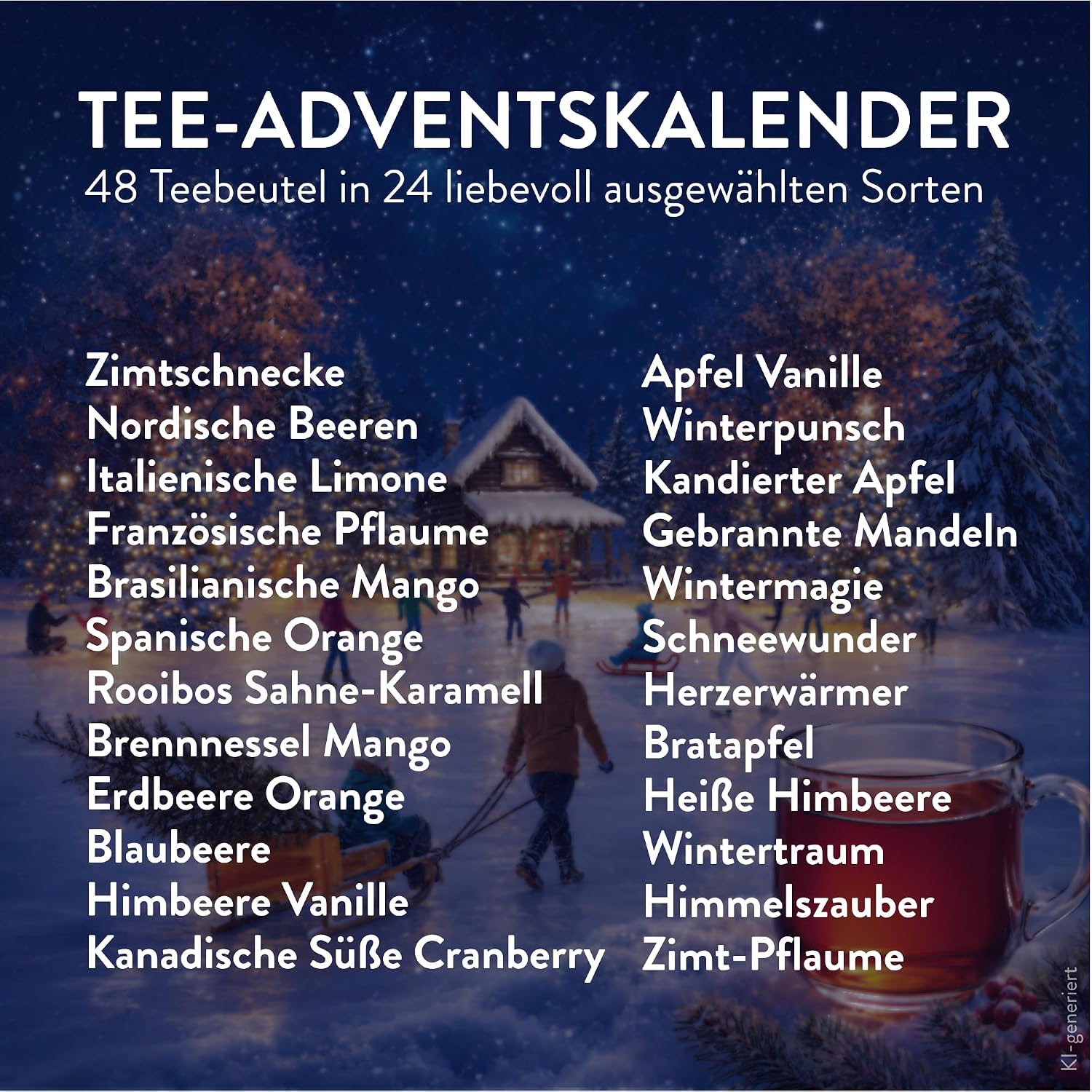 Meßmer Tea Advent Calendar 2026-24 Doors with 48 Tea Bags – Bild 7