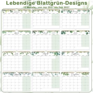 Calendar 2027 Wall Calendar in A4 Landscape Format (31 x 21 cm) – Bild 5
